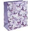 PURPLE BUTTERFLIES LARGE GIFT BAG 6S