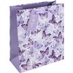 PURPLE BUTTERFLIES MEDIUM GIFT BAG 6S