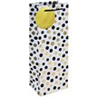 MONO DOTS WHITE BOTTLE BAG 6S