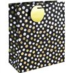 MONO DOTS BLACK LARGE GIFT BAG 6S