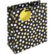 MONO DOTS BLACK MEDIUM GIFT BAG 6S