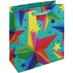 NEON STARS MEDIUM GIFT BAG 6S