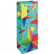 NEON STARS BOTTLE GIFT BAG 6S