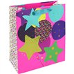NEON BALLOONS MEDIUM GIFT BAG 6S