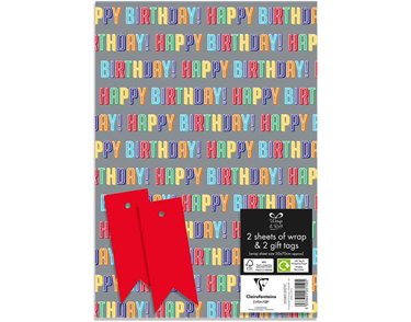 BIRTHDAY GIFTWRAP AND TAGS