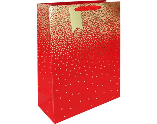 RED OMBRE LARGE GIFT BAG 6S