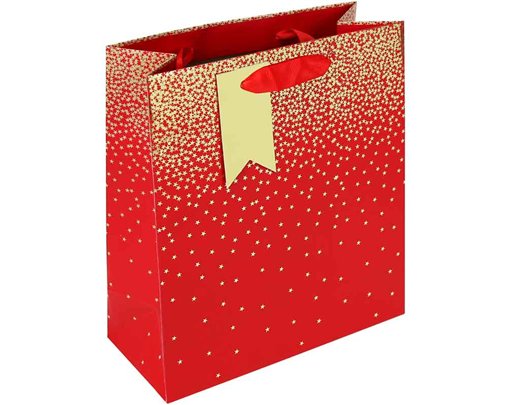 RED OMBRE MEDIUM GIFT BAG 6S