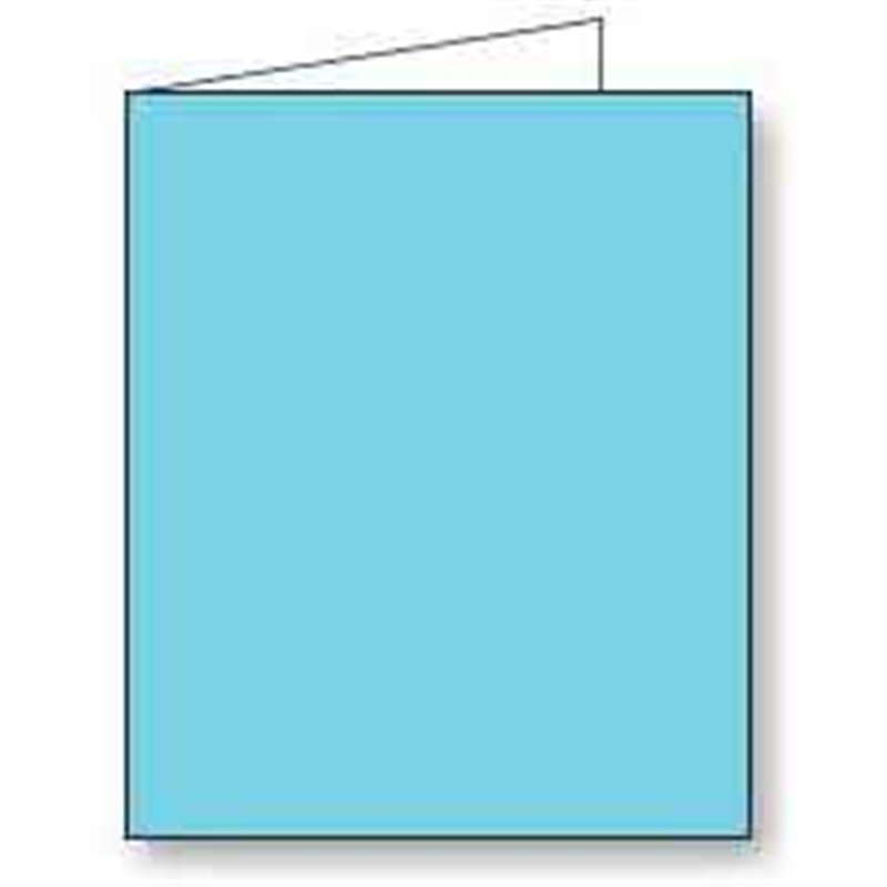 AQUA BLUE GIFT TAG 12S