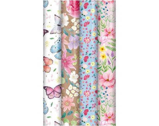 3m FLORAL ROLLWRAP 49S