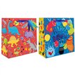 MONSTER / DINO SQUARE JUMBO GIFT BAG 12S