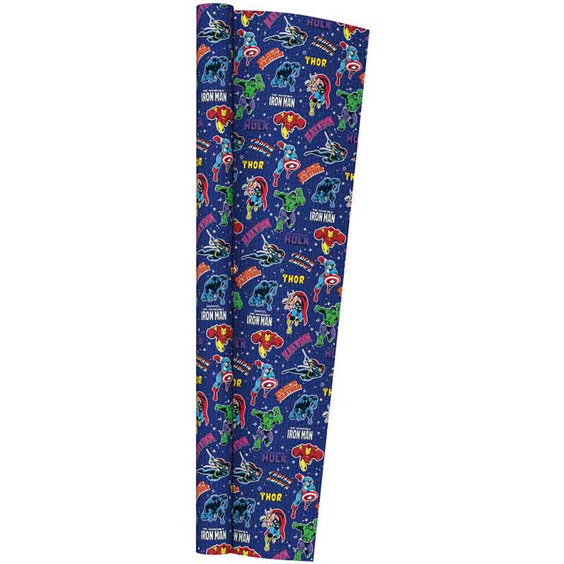 2m MARVEL AVENGERS ROLLWRAP 20S