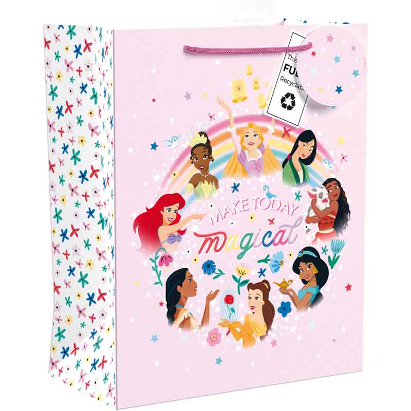 DISNEY PRINCESS LARGE GIFT BAG 6S