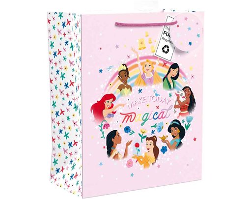 DISNEY PRINCESS LARGE GIFT BAG 6S