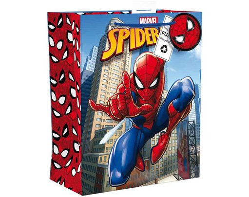 MARVEL ULTIMATE SPIDERMAN LARGE GIFT BAG 6S