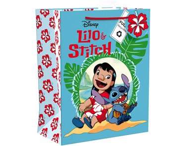 DISNEY STITCH LARGE GIFT BAG 6S