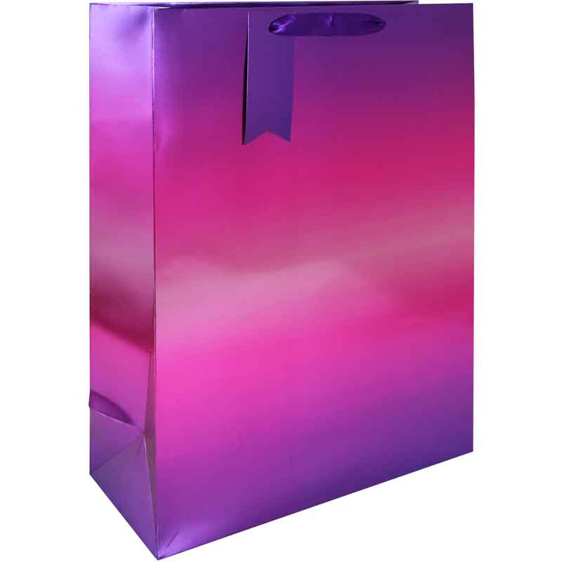 PINK METALLIC XLG GIFT BAG 6S