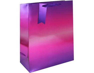 PINK METALLIC LARGE BAG 6S