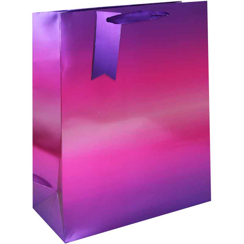 PINK METALLIC LARGE BAG 6S