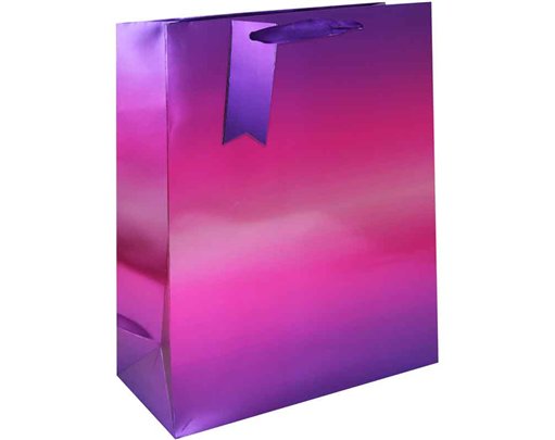 PINK METALLIC LARGE BAG 6S