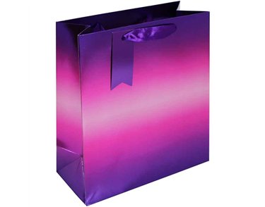 PINK METALLIC MEDIUM GIFT BAG 6S
