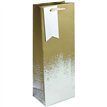 GOLD SILVER DISTRESSED BOTTLE BAG 6S