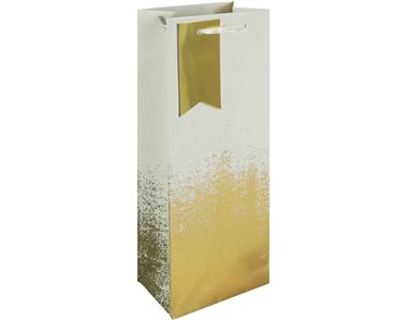 CREAMGOLD DISTRESSED BOTTLE BAG 6S