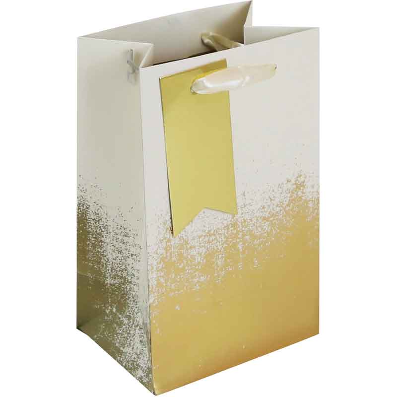 CREAM GOLD DISTRESSED PERFUME BAG 6S