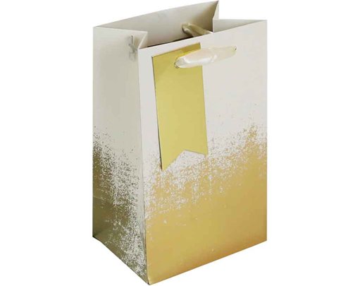 CREAM GOLD DISTRESSED PERFUME BAG 6S