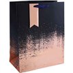 NAVY COPPER DISTRESSED LARGE GIFT BAG 6S