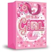 BABY GIRL TRAD XLG GIFT BAG 6S