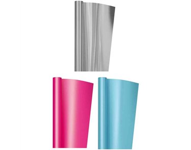 1.5m PLAIN FASHION FOIL ROLL WRAP 36S