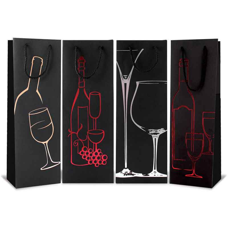 DELUXE BLACK BOTTLE BAG 12S