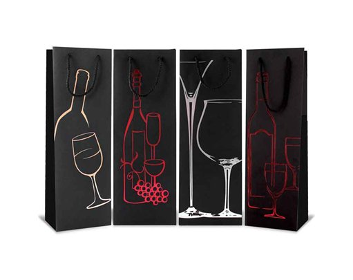 DELUXE BLACK BOTTLE BAG 12S