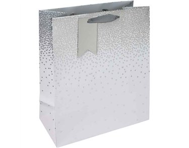 WHITE OMBRE LARGE GIFT BAG 6S