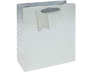 WHITE OMBRE MEDIUM GIFT BAG 6S