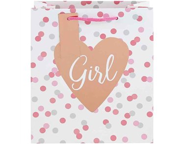 ITÃ¢â‚¬â„¢S A GIRL MEDIUM GIFT BAG 6S