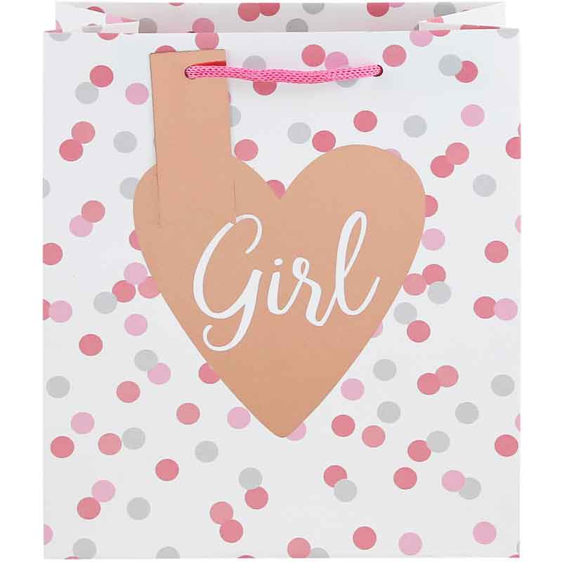 ITÃ¢â‚¬â„¢S A GIRL MEDIUM GIFT BAG 6S