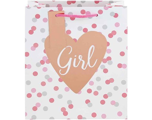 ITÃ¢â‚¬â„¢S A GIRL MEDIUM GIFT BAG 6S