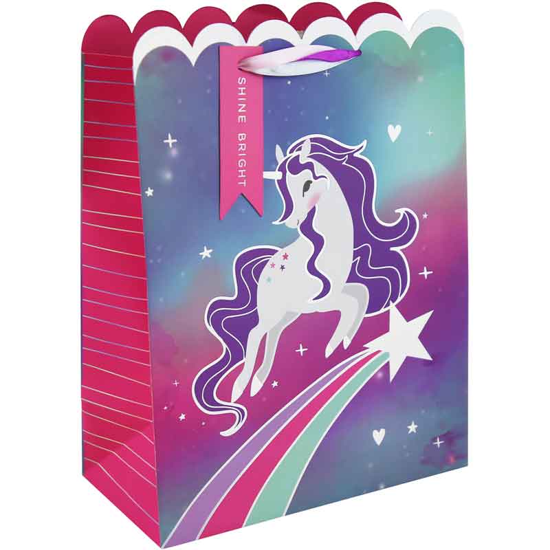 UNICORN LARGE GIFT BAG 6S