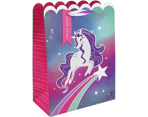 UNICORN LARGE GIFT BAG 6S