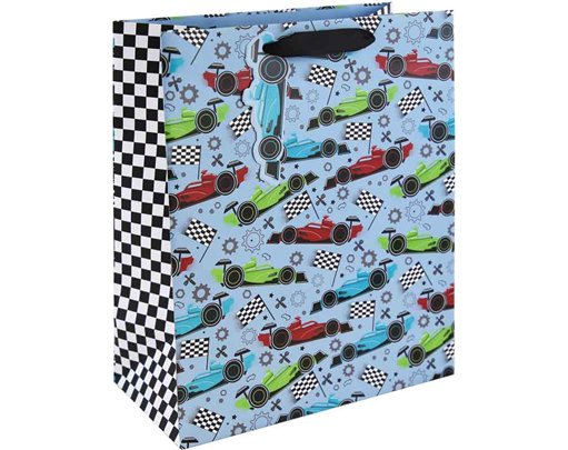 RACE CAR LARGE GIFT BAG 6S