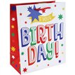 HAPPY BIRTHDAY TEXT LARGE GIFT BAG 6S