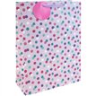 FEMALE SPOTS XLG WIDE GUSSET GIFT BAG 6S