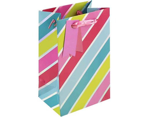 HOLO STRIPES PERFUME GIFT BAG 6S