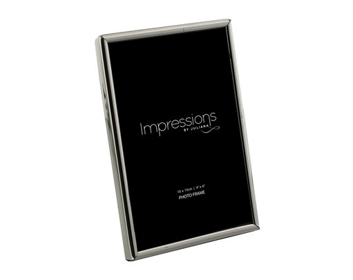 4x6in THIN SILVER PLATED PHOTO FRAME