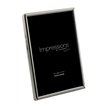 4x6in THIN SILVER PLATED PHOTO FRAME