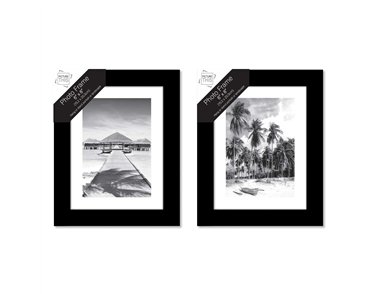 6x8in BLACK PHOTO FRAME