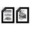 6x8in BLACK PHOTO FRAME