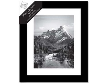 8x10in BLACK PHOTO FRAME