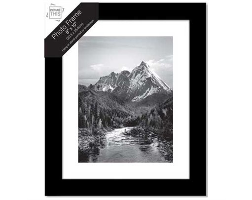 8x10in BLACK PHOTO FRAME